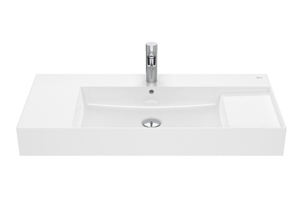 Lavabo mural Inspira en FINECERAMIC® (60 – 80 – 100cm)