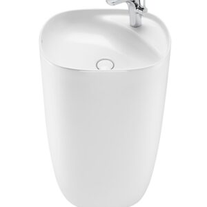 Lavabo sur pied Beyond en FINECERAMIC® (Plusieurs couleurs)