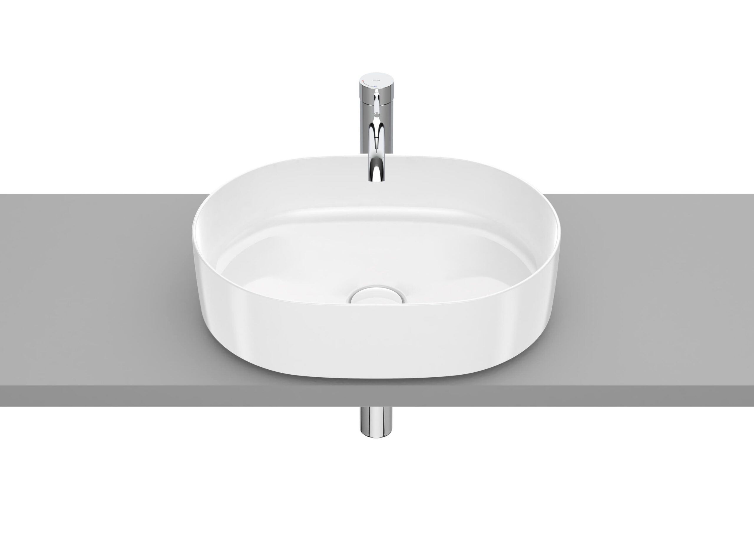 Vasque à poser round Inspira en FINECERAMIC® (plusieurs couleurs)