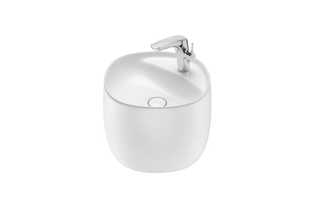 Lavabo mural Beyond en FINECERAMIC® (Plusieurs couleurs)