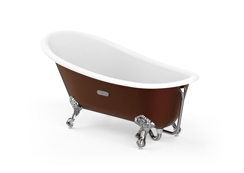 Baignoire en ilot et en fonte Carmen (plusieurs couleurs)