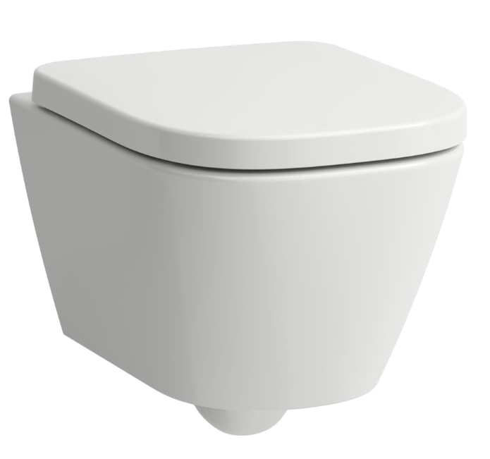 Cuvette suspendu MEDA Square Rimless Silent Flush